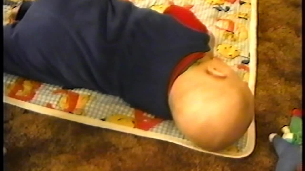 Tired Baby Learns to Roll Over [Early 1993]