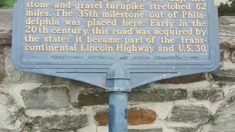 Oldest Toll Road in America - U.S. Route 30
