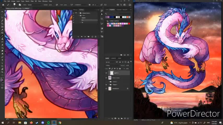 dragon speedpaaint n otyher srufddd