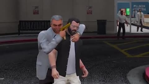 MICHAEL HELPS PAPA KI PARI & GOT SURPRISE GIFT! #shorts #gta5