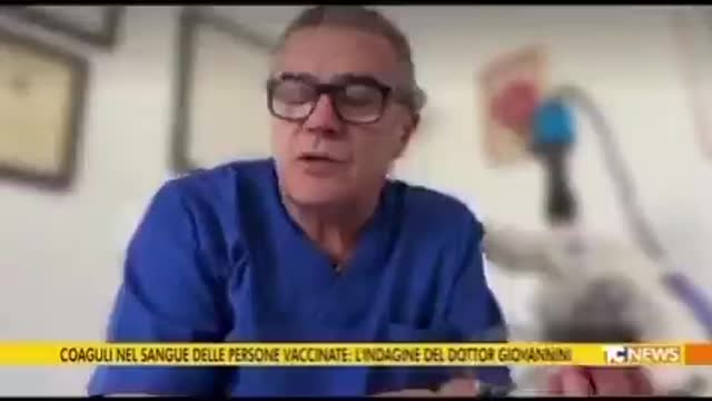 Strane cose nel sangue delle persone vaccinate
