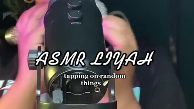 ASMR tapping on random things