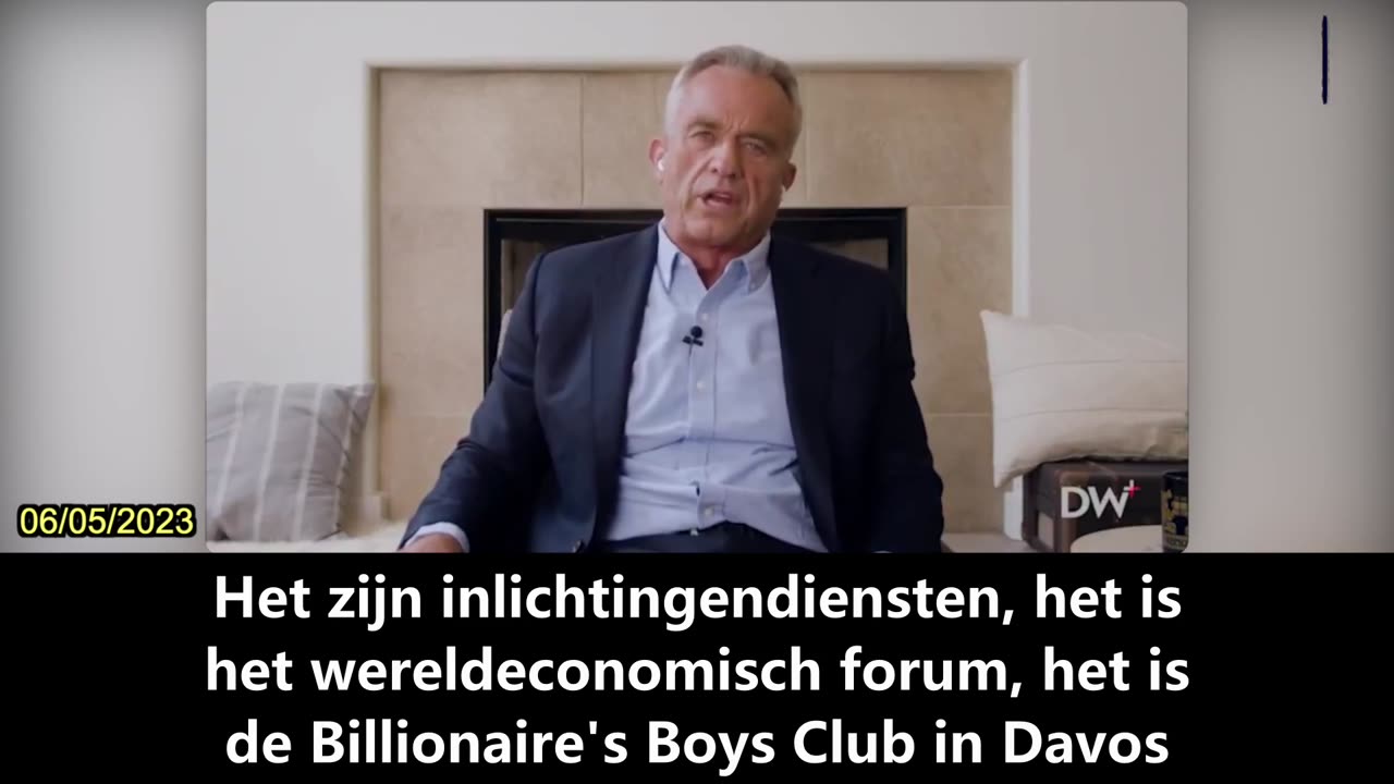 【NL】RFK Jr: World Economic Forum gebruikt elke crisis om de