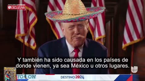 Mexican Donald Trump Message