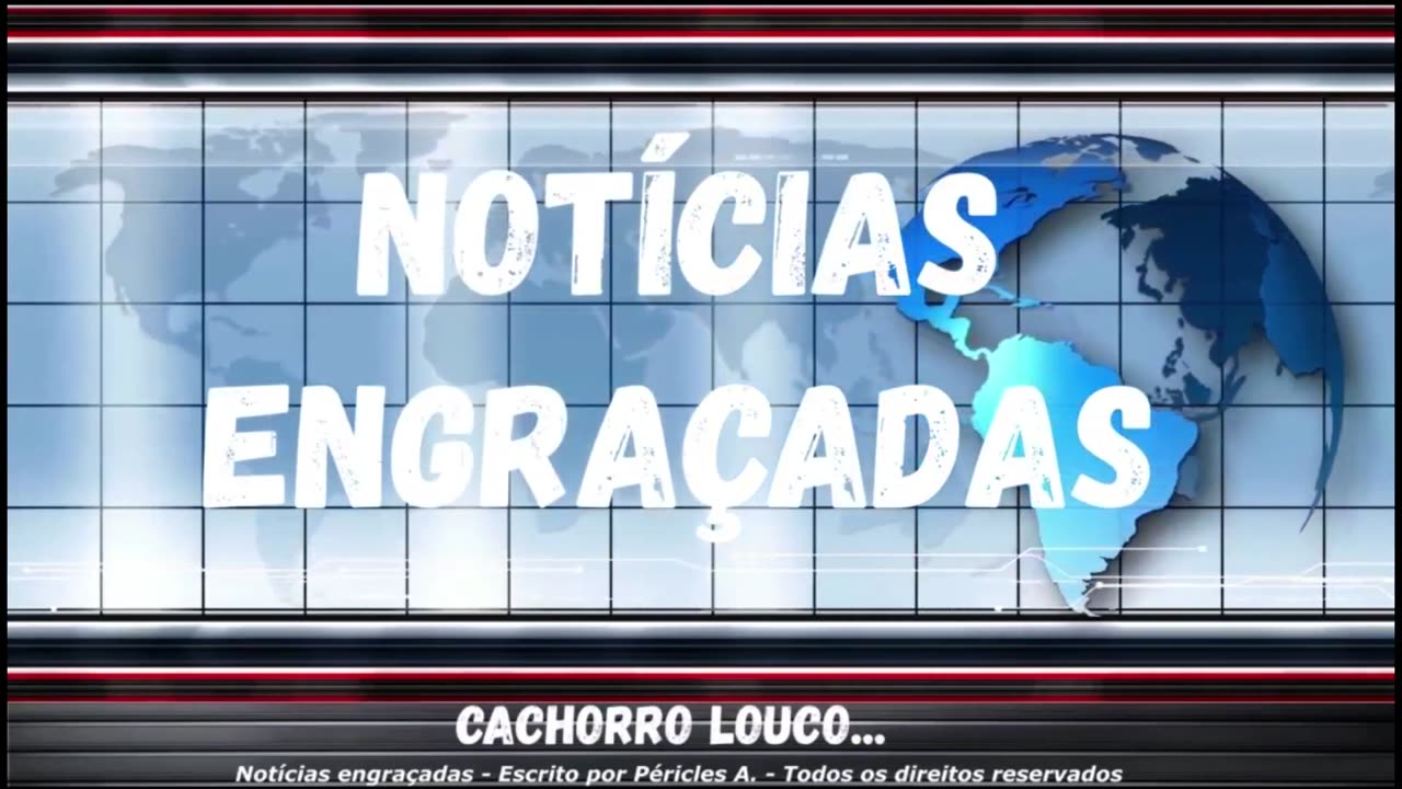 Notícias engraçadas: Cachorro louco...