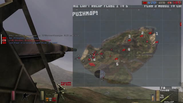 Battlefield 1942, forgotten hope secret weapon mod, January 8, 2023