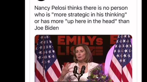 Nancy Pelosi speaks