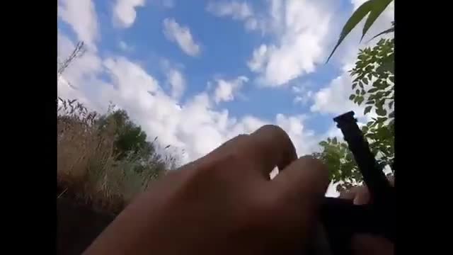 Reporter injured from artillary