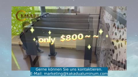 Best Mini manual louver pergola Factory Price -