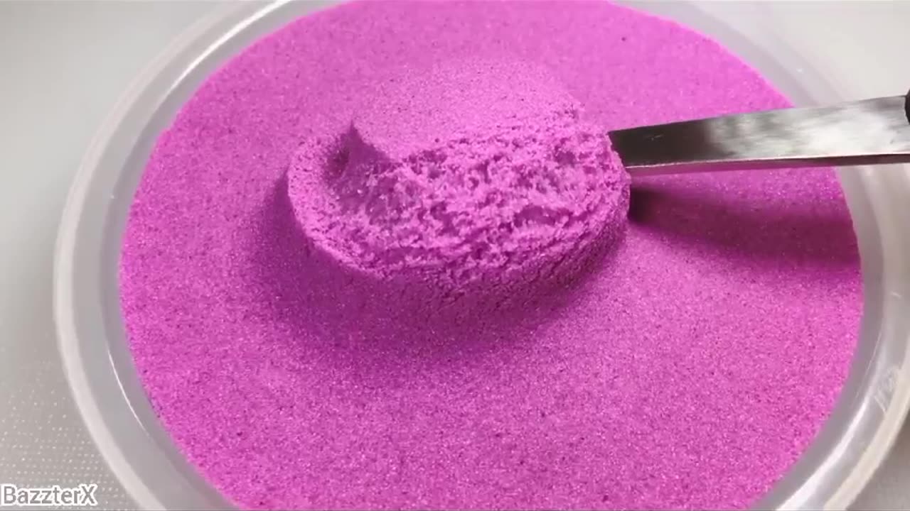 Very Satisfying and compilation 277 Kinetic Sand ASMR