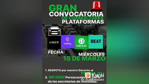 ¡Atención! Indrivers y colectivos protestarán este miércoles