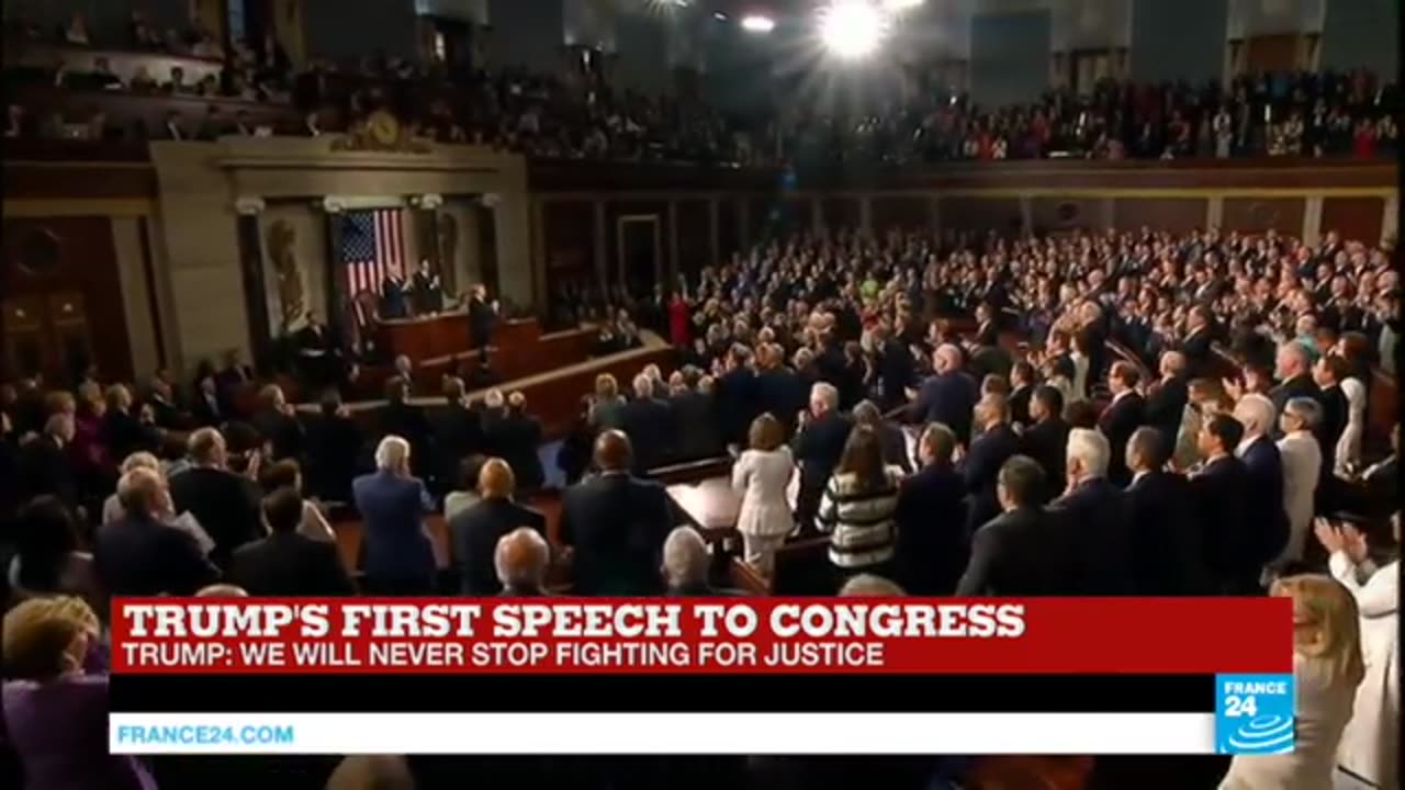 REPLAY - Watch US President Donald Trump's first speech to Congress