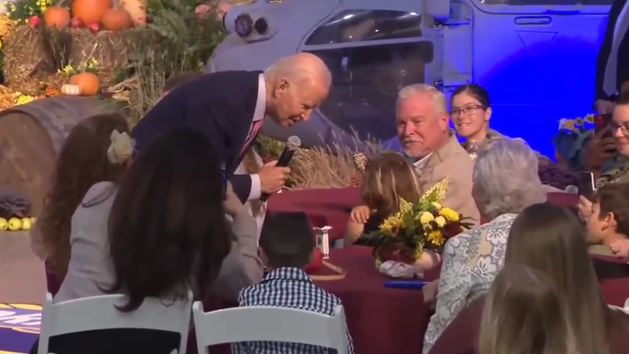 Pedo Pete Notices a small Girl at Thanksgiving Dinner for Service Members 🤦‍♂️