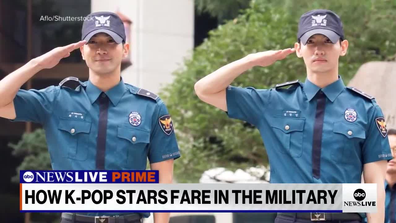 How are k-pop stars doing in the military? Let's see