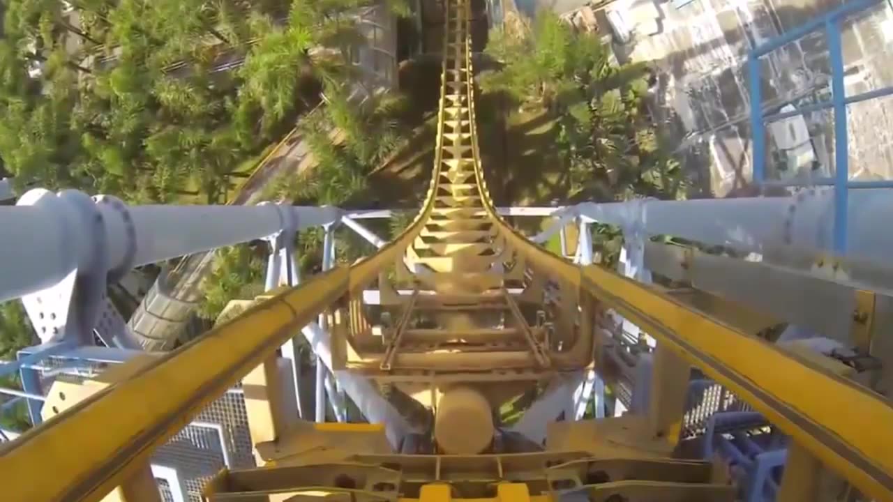 The Scariest Roller Coasters In The World Compilation!