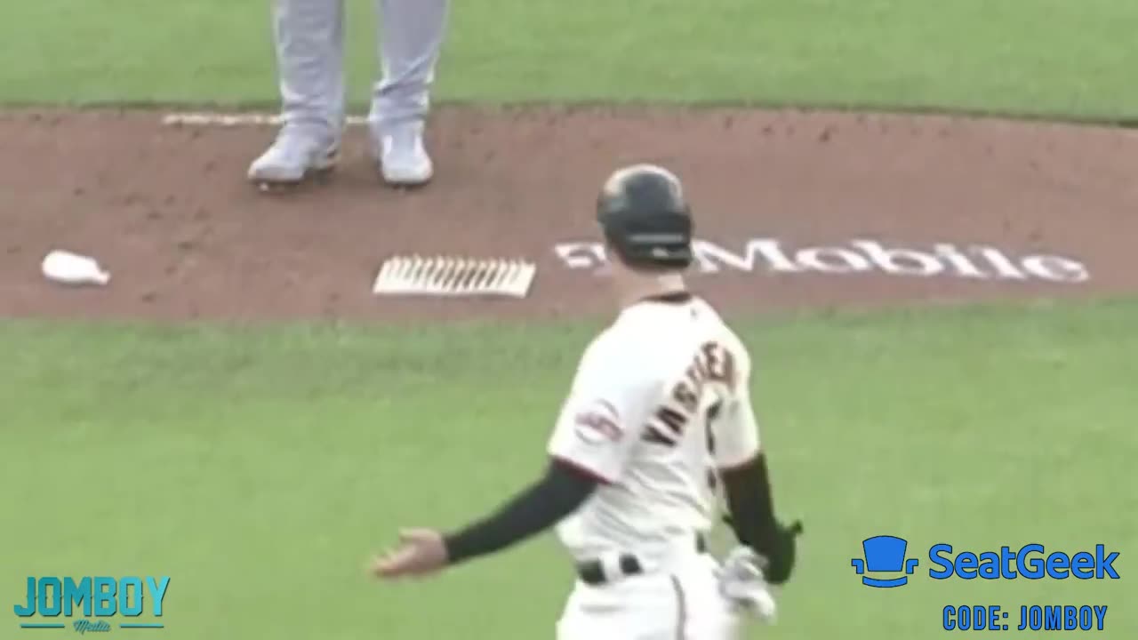 The pitcher thinks the runner has signs, so he tells him to shut up