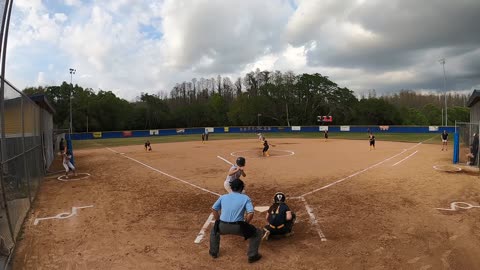 Makenna Bellaire 2 RBI Home Run