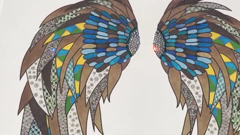 Buy Angel Wings Art | Swarovski crystals | Australia