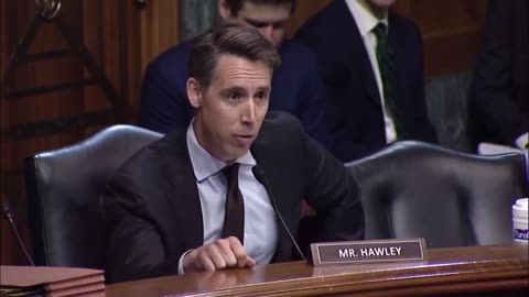 Biden Official Has No Shame...PANIC When Sen. Hawley Exposes His Unethical Behavior At Hearing!!