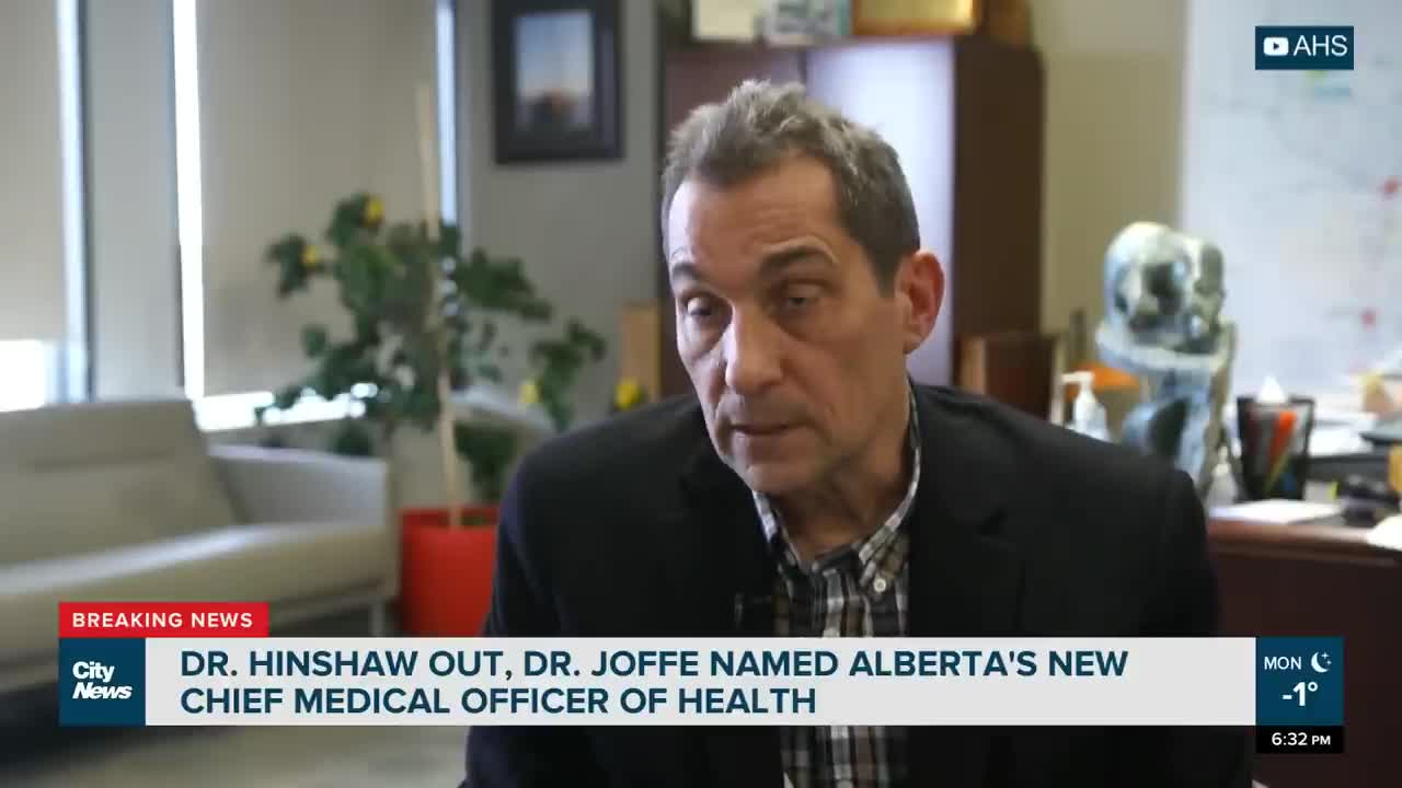 Alberta's new Chief Medical Officer of Health