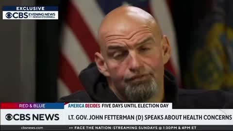 Fetterman: “I’m absolutely sit to serve.”