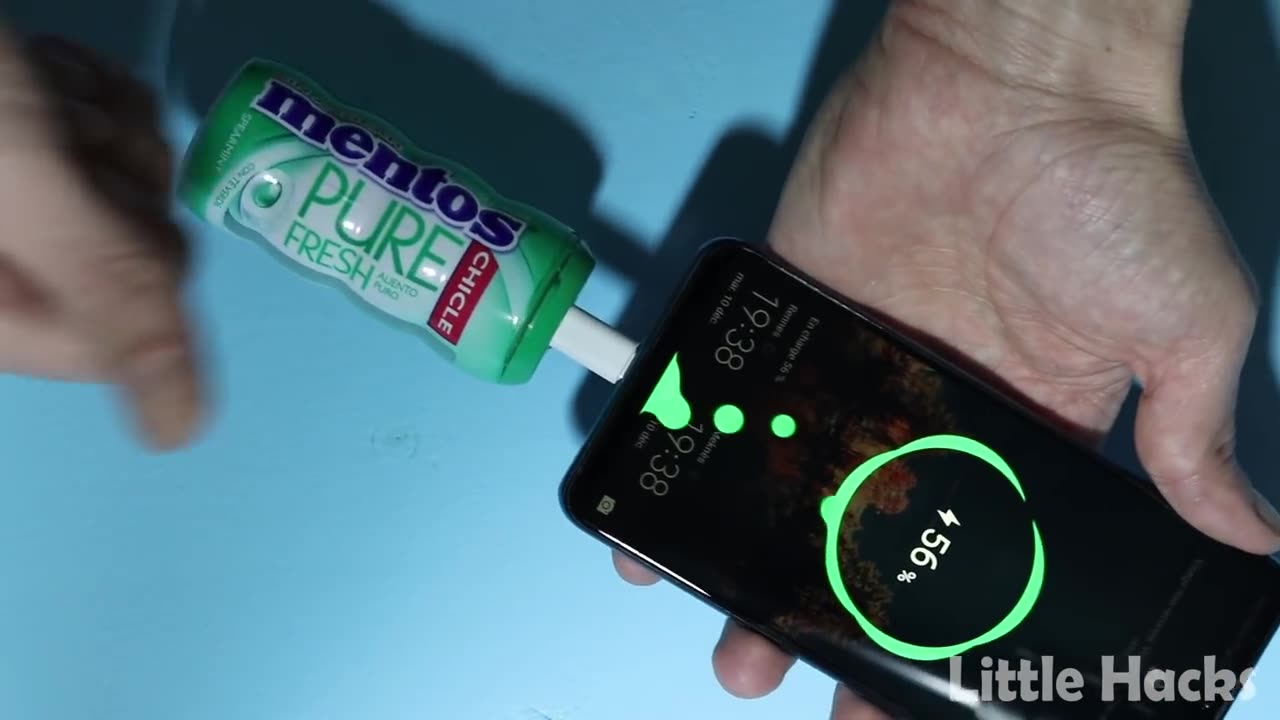 How To Make power bank with Mentos at home