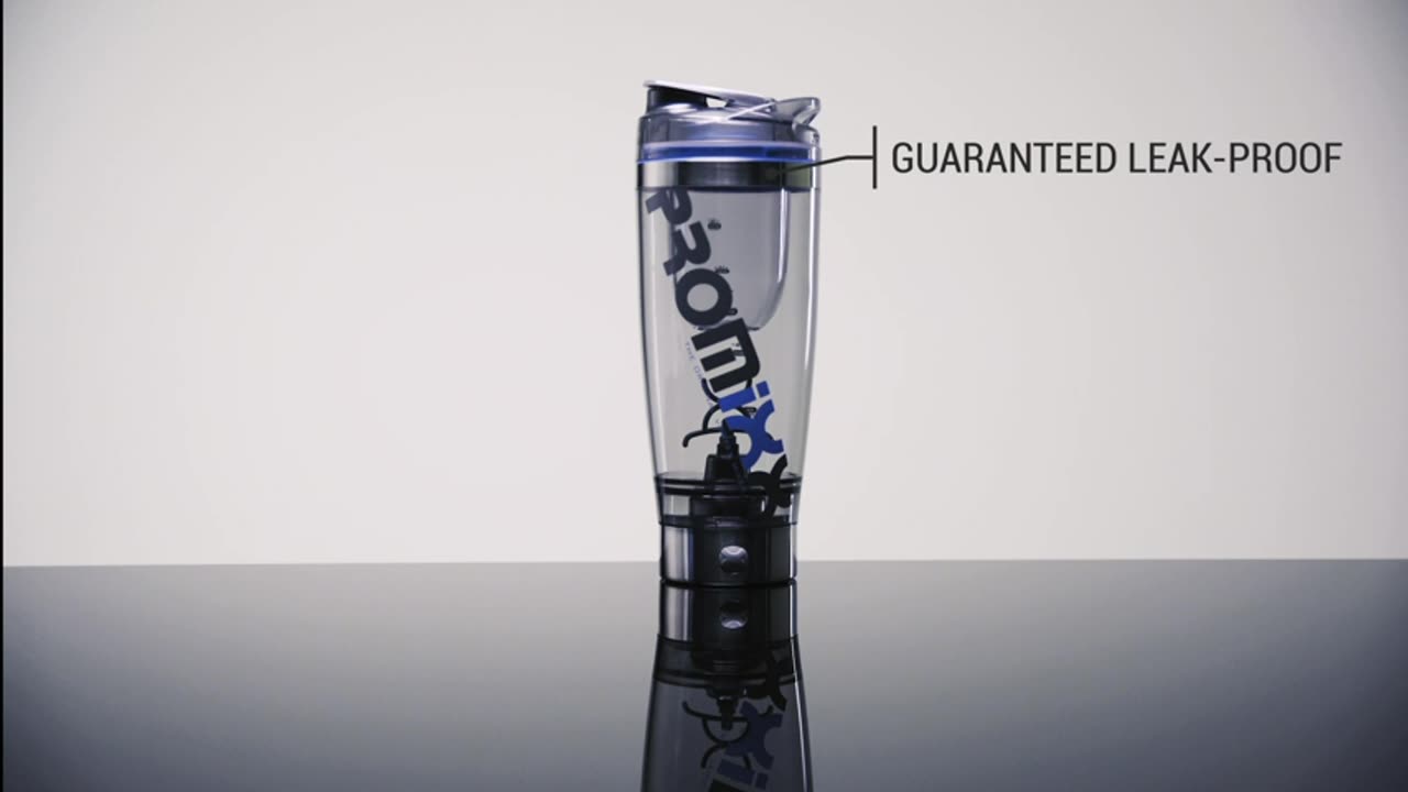 Promixx Pro Shaker Bottle (iX-R Edition) | Rechargeable, Powerful for Smooth Protein Shakes