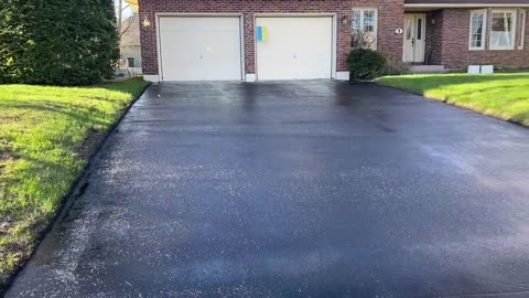 Professional Asphalt Spray Sealing: “ The Easy Smooth One “ Top Coats Pavement Maintenance