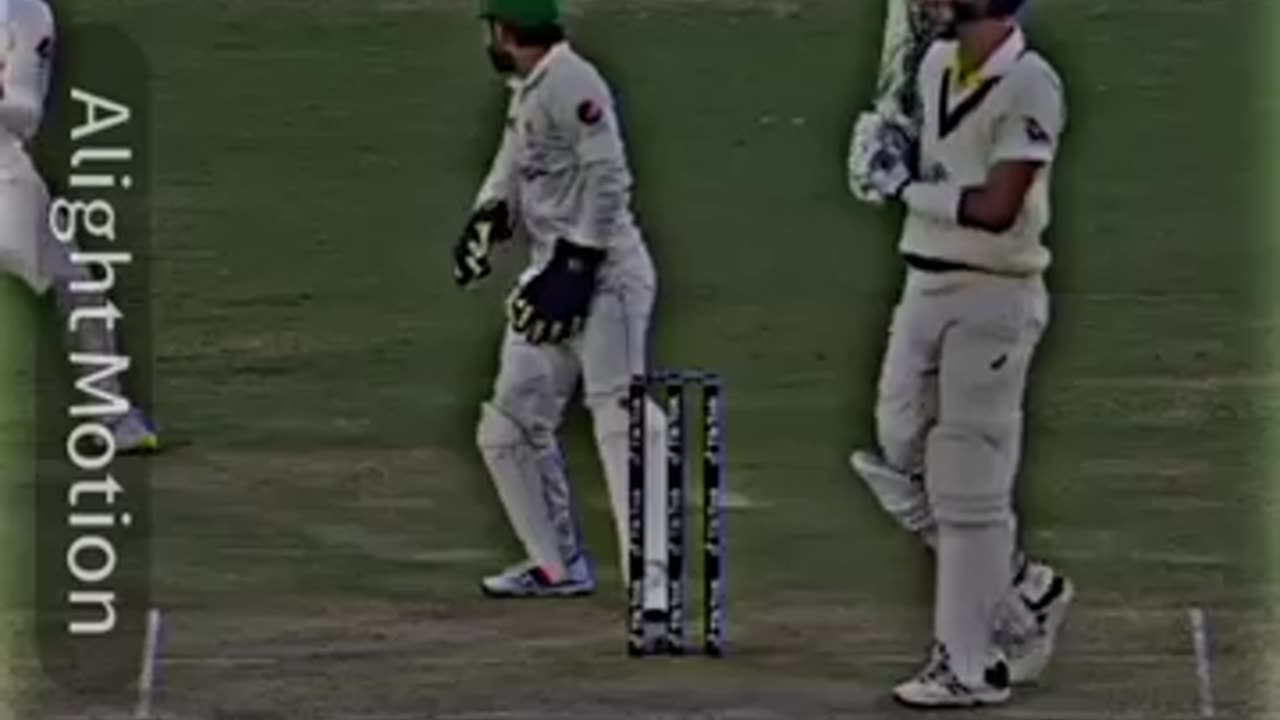 Babar Azam balling first time against Australia