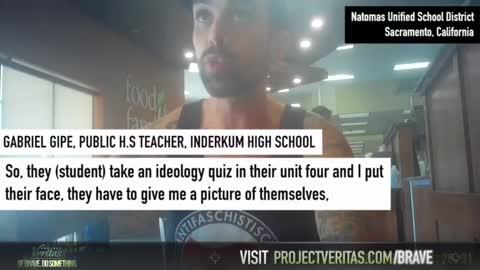#Project Veritas Exposes Antifa Indoctrination in the Classroom#