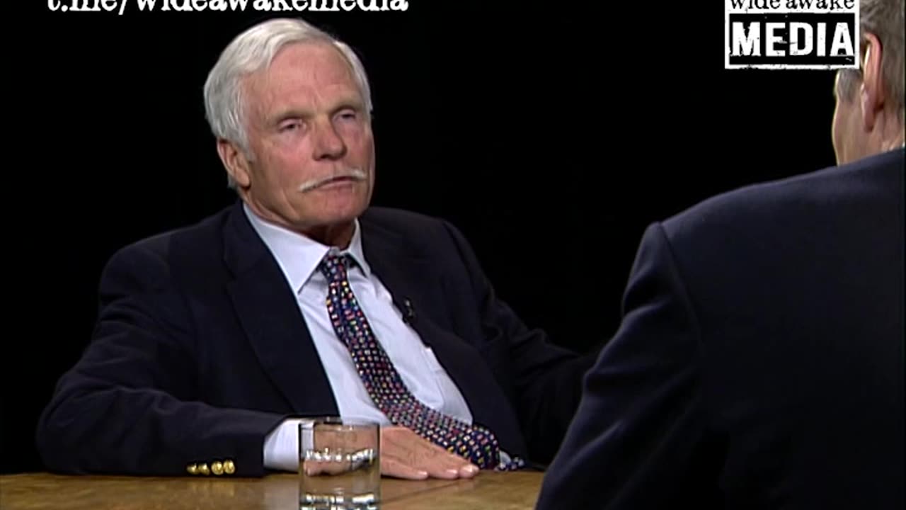 billionaire and founder of CNN, Ted Turner, speaking in 2008 about the need to depopulate the planet