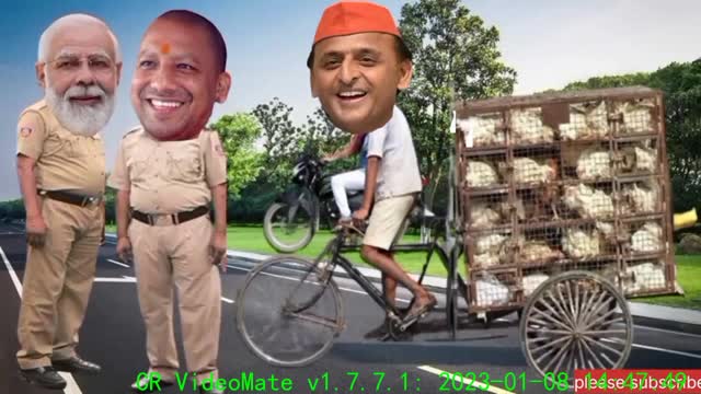 अखिलेश जी ने शुरु किया मुर्गी का काम! मोदी योगी ने पैसा वसूला कॉमेडी चालान Comedy