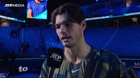 Fritz: 'It's huge' to reach last four at the ATP Finals after Auger-Aliassime win
