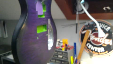 2000 Ampeg Dan Armstrong AMG1 Guitar PT. 5 "BLACK RIM FINISHED"