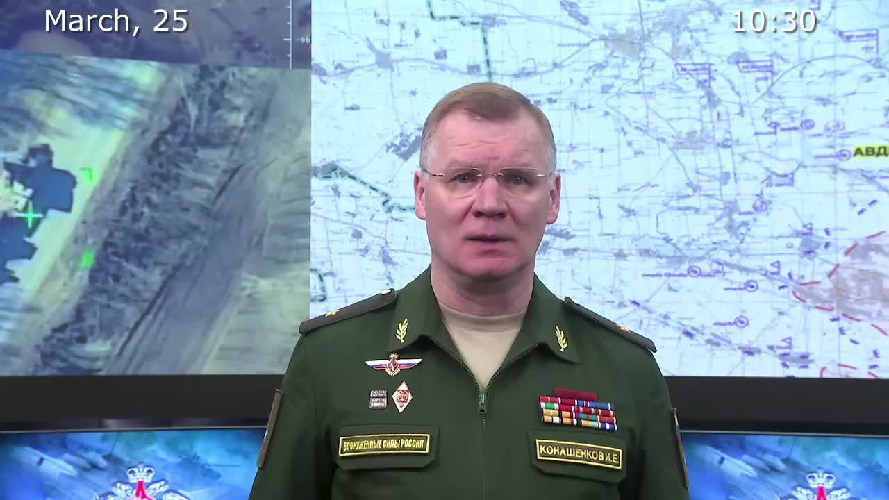 Ukraine War - Briefing by Russian Defence Ministry, March 25th 2022