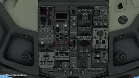 Este é o Boeing 737-800 da PMDG no Microsoft Flight Simulator