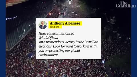 'We need Lula': Brazilians celebrate leftist leader's narrow victory