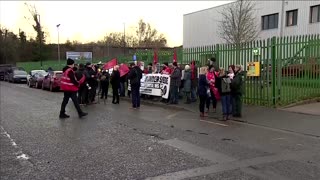 Thousands of UK ambulance staff strike