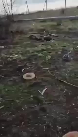 The Outskirts of Bakhmut Littered with Trash, Landmines, and the Corpses of Russian Soldiers