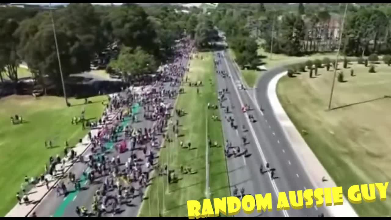 AUSTRALIAN FREEDOM CONVOY 2022 - CANBERRA HISTORIC PROTEST