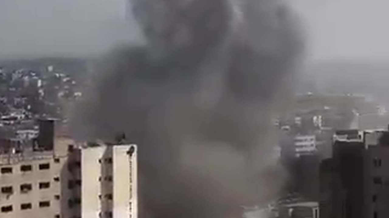 Israeli Attack RED CROSS HQ In Gaza Strip!