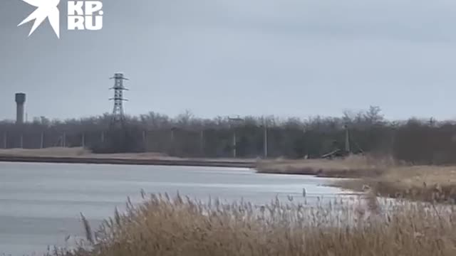 Russian Ka-52 helicopters in the Mariupol direction