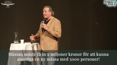 "Jag vill göra alla gråsossar till våtsossar" - Runar Søgaard på Nya Bok- & Mediemässan