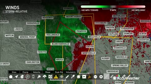 Powerful Storms Sweep Across Midwest to Ohio Valley