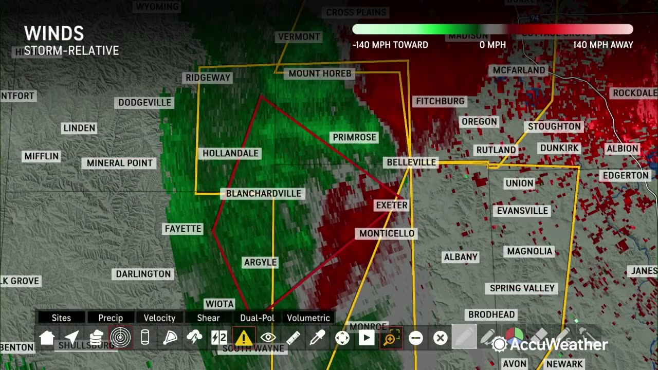 Powerful Storms Sweep Across Midwest to Ohio Valley