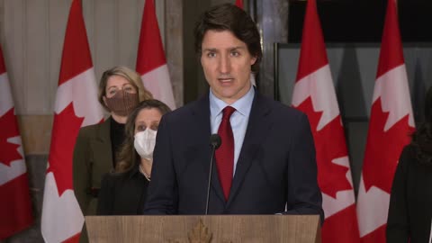 Trudeau Remarks on Russia's attack on Ukraine