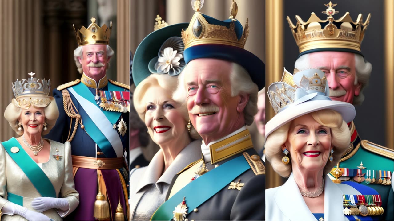 Coronation of King Charles & Queen Camilla - Images created by AI - Mr Khan