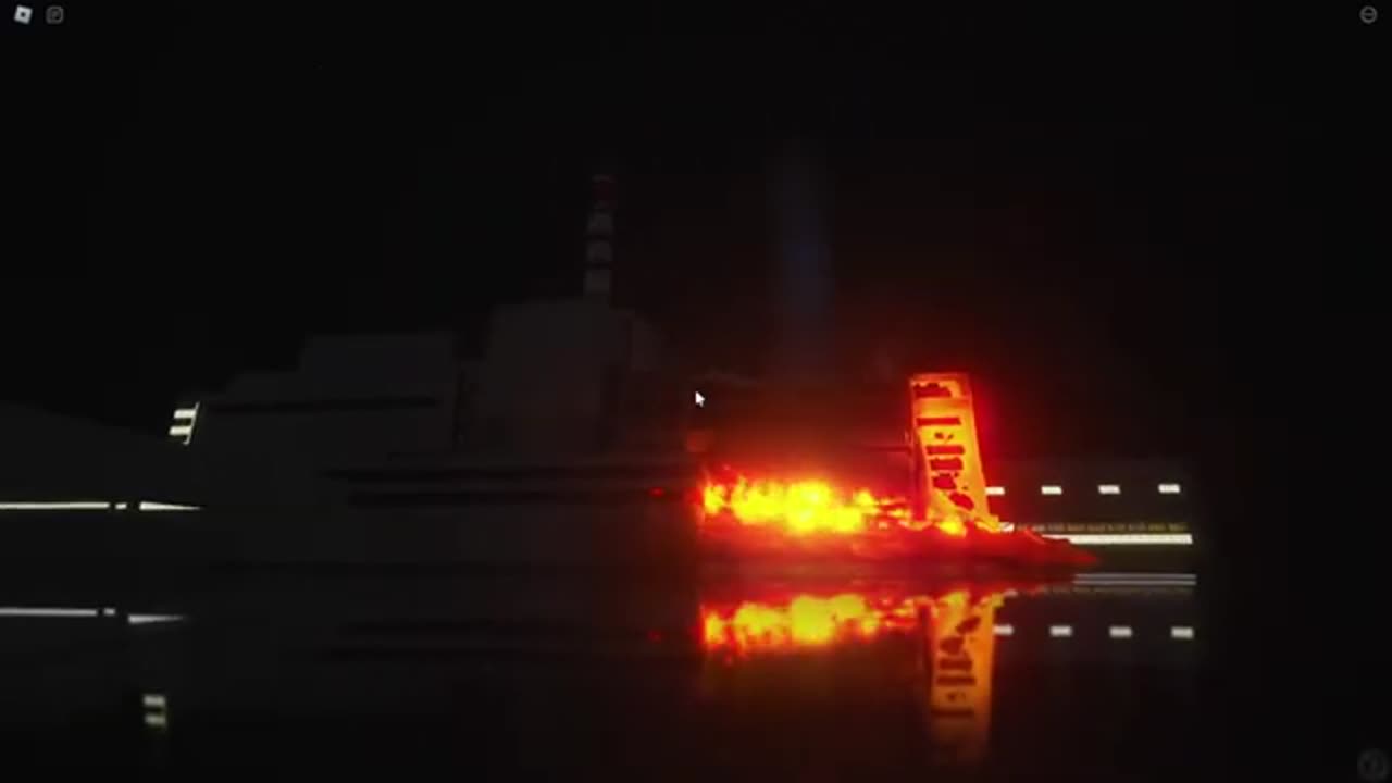 Roblox RTX - Chernobyl NPP Reactor No.4 Explosion