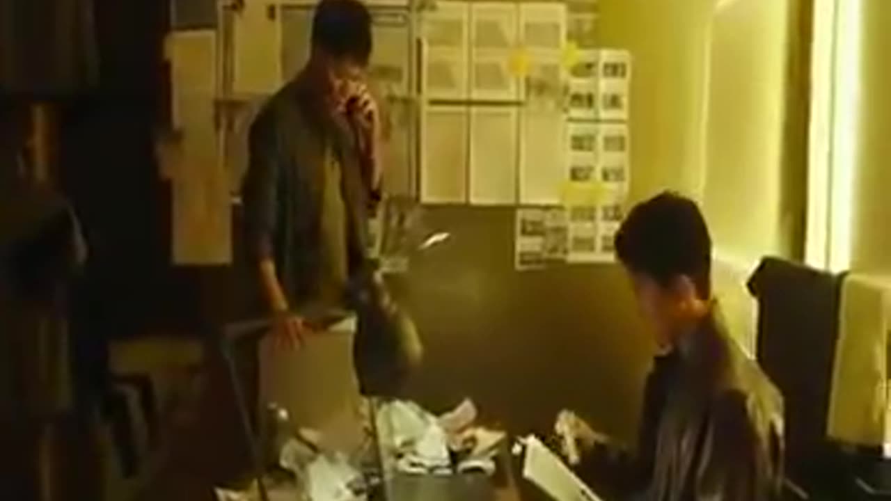 When Gangster and police catch murderer 😎