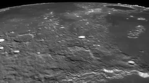 Moon - Close Up View - Real Sound. HD